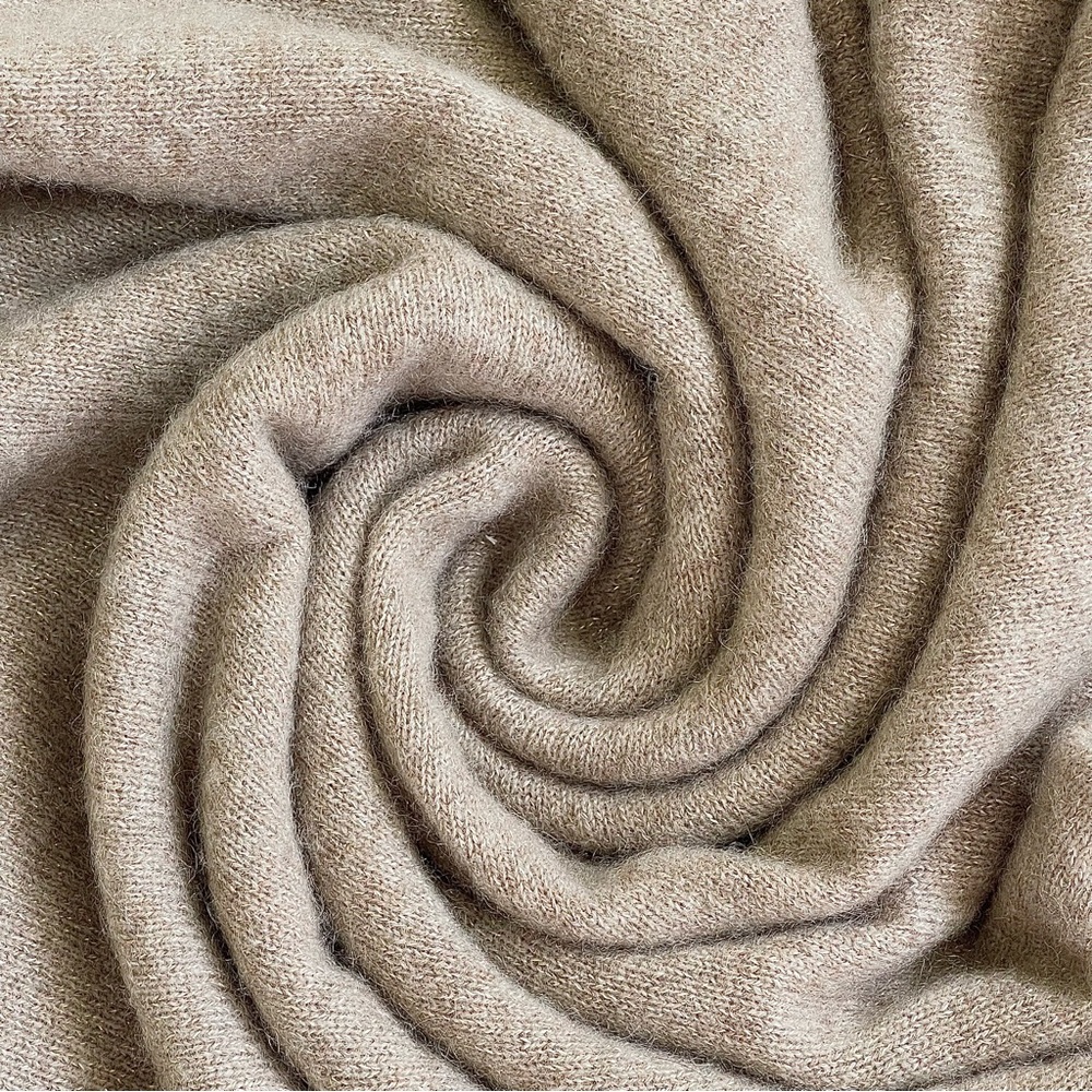 TAHARI Cashmere Sweater Sparkle Long Dolman Sleeve Crew Neck Stretch Pullover - Picture 6 of 14